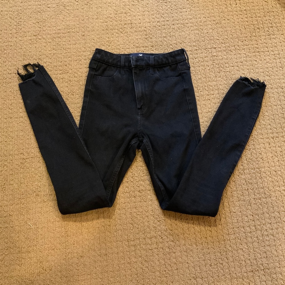 Hollister black jeans